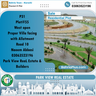 125 Sq. Yards Residential Plot for Sale in Precinct 31 Plot -  Bahria Town, Karachi - (BP-201797)