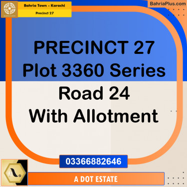 125 Sq. Yards Residential Plot for Sale in Precinct 27 -  Bahria Town, Karachi - (BP-201880)