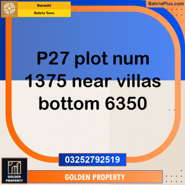250 Sq. Yards Residential Plot for Sale in Bahria Town, Karachi - (BP-201981)