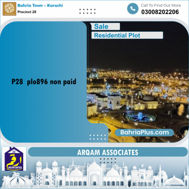 125 Sq. Yards Residential Plot for Sale in Precinct 28 -  Bahria Town, Karachi - (BP-202392)