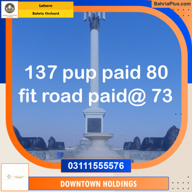 Residential Plot for Sale in Bahria Orchard, Lahore - (BP-202700)