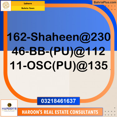 Residential Plot for Sale in Bahria Town, Lahore - (BP-202949)