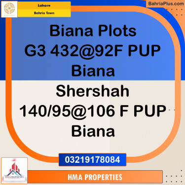 5 Marla Residential Plot for Sale in Bahria Town, Lahore - (BP-202964)