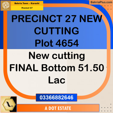 125 Sq. Yards Residential Plot for Sale in Precinct 27 -  Bahria Town, Karachi - (BP-203214)