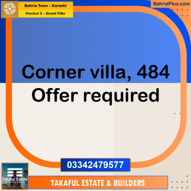 200 Sq. Yards Residential Plot for Sale in Precinct 2 - Quaid Villa -  Bahria Town, Karachi - (BP-203253)