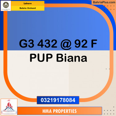 10 Marla Residential Plot for Sale in Bahria Orchard, Lahore - (BP-203460)