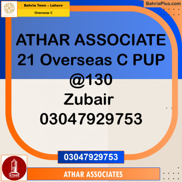 10 Marla Residential Plot for Sale in Overseas C -  Bahria Town, Lahore - (BP-203855)