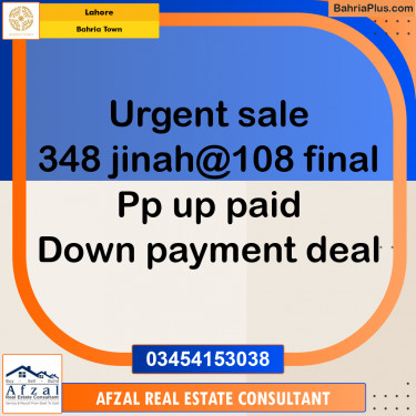 Residential Plot for Sale in Bahria Town, Lahore - (BP-204123)