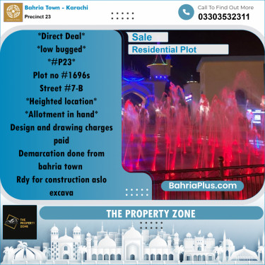 125 Sq. Yards Residential Plot for Sale in Precinct 23 -  Bahria Town, Karachi - (BP-204264)