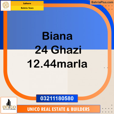Residential Plot for Sale in Bahria Town, Lahore - (BP-204551)