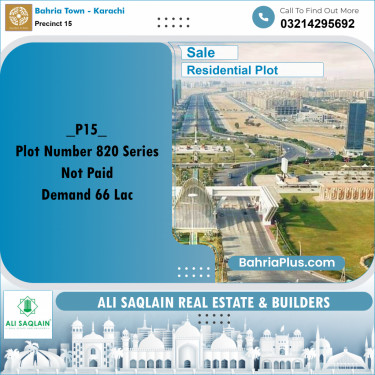 125 Sq. Yards Residential Plot for Sale in Precinct 15 -  Bahria Town, Karachi - (BP-205388)