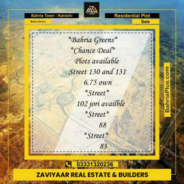 75 Sq. Yards Residential Plot for Sale in Bahria Greens -  Bahria Town, Karachi - (BP-205462)