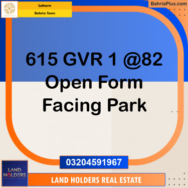 Residential Plot for Sale in Bahria Town, Lahore - (BP-205611)