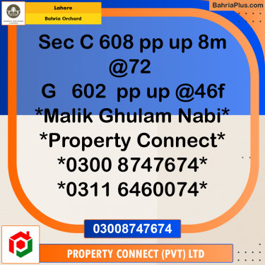 Residential Plot for Sale in Bahria Orchard, Lahore - (BP-205637)