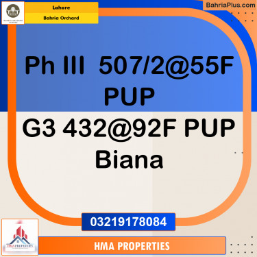 10 Marla Residential Plot for Sale in Bahria Orchard, Lahore - (BP-205677)