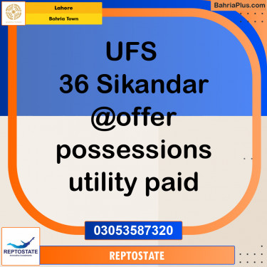 Residential Plot for Sale in Bahria Town, Lahore - (BP-205716)