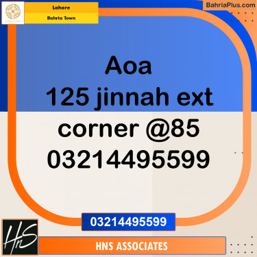 Residential Plot for Sale in Bahria Town, Lahore - (BP-205786)