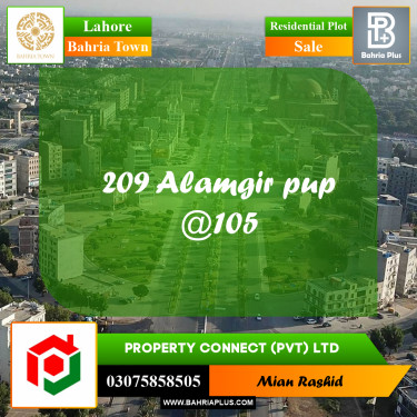 Residential Plot for Sale in Bahria Town, Lahore - (BP-206074)
