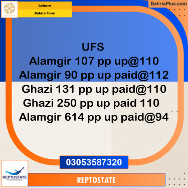 Residential Plot for Sale in Bahria Town, Lahore - (BP-207104)