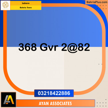 Residential Plot for Sale in Bahria Town, Lahore - (BP-207294)