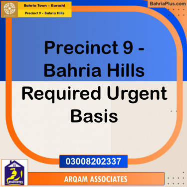 500 Sq. Yards Residential Plot for Sale in Precinct 9 - Bahria Hills -  Bahria Town, Karachi - (BP-207535)