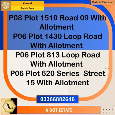 272 Sq. Yards Residential Plot for Sale in Bahria Town, Karachi - (BP-207547)