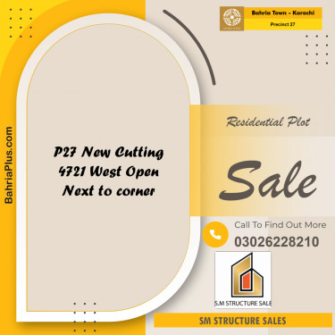 125 Sq. Yards Residential Plot for Sale in Precinct 27 -  Bahria Town, Karachi - (BP-207609)