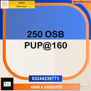 Residential Plot for Sale in Bahria Town, Lahore - (BP-207663)