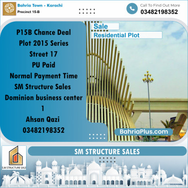 Residential Plot for Sale in Precinct 15-B -  Bahria Town, Karachi - (BP-207744)
