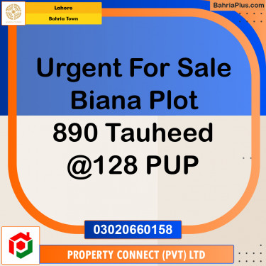 Residential Plot for Sale in Bahria Town, Lahore - (BP-207805)