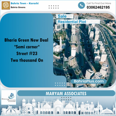 Residential Plot for Sale in Bahria Greens -  Bahria Town, Karachi - (BP-207818)