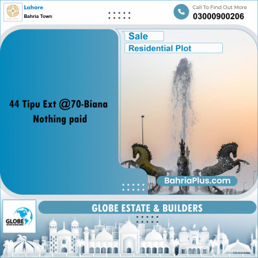 Residential Plot for Sale in Bahria Town, Lahore - (BP-207854)