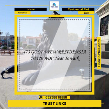 Residential Plot for Sale in Bahria Town, Lahore - (BP-208031)