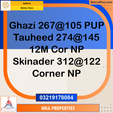 10 Marla Residential Plot for Sale in Bahria Town, Lahore - (BP-208037)