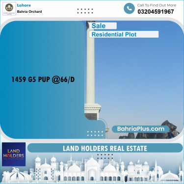 Residential Plot for Sale in Bahria Orchard, Lahore - (BP-208157)