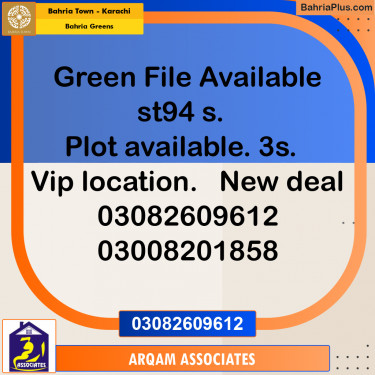 75 Sq. Yards Residential Plot for Sale in Bahria Greens -  Bahria Town, Karachi - (BP-208167)