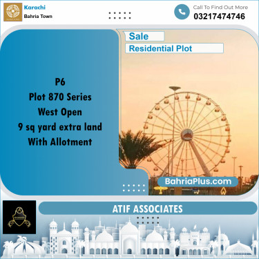 Residential Plot for Sale in Bahria Town, Karachi - (BP-208260)