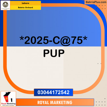 Residential Plot for Sale in Bahria Orchard, Lahore - (BP-208289)