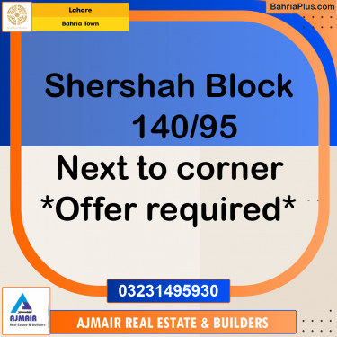 Commercial Plot for Sale in Bahria Town, Lahore - (BP-208483)