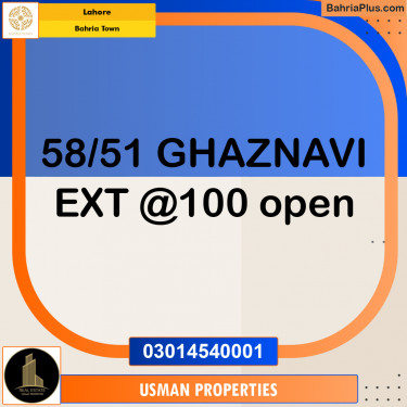 Residential Plot for Sale in Bahria Town, Lahore - (BP-208576)