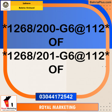 1 Kanal Residential Plot for Sale in Bahria Orchard, Lahore - (BP-208872)