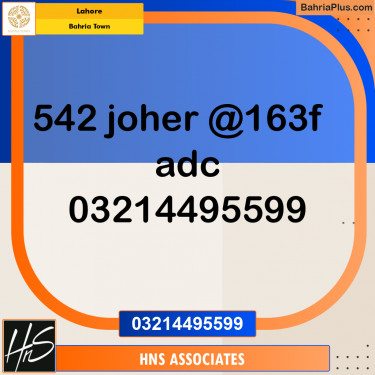 Residential Plot for Sale in Bahria Town, Lahore - (BP-208912)