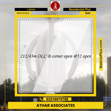 Residential Plot for Sale in Bahria Orchard, Lahore - (BP-208935)