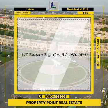 Residential Plot for Sale in Bahria Orchard, Lahore - (BP-209069)