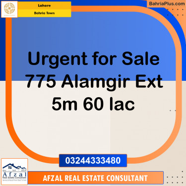 Residential Plot for Sale in Bahria Town, Lahore - (BP-209310)