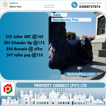 Residential Plot for Sale in Bahria Town, Lahore - (BP-209312)
