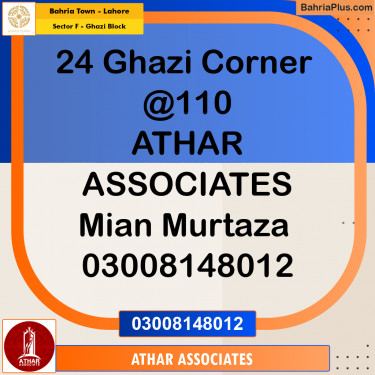 12 Marla Residential Plot for Sale in Sector F - Ghazi Block -  Bahria Town, Lahore - (BP-209348)