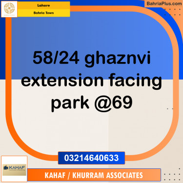 Residential Plot for Sale in Bahria Town, Lahore - (BP-209447)