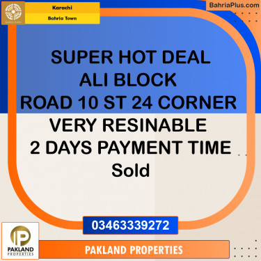 Residential Plot for Sale in Bahria Town, Karachi - (BP-209615)