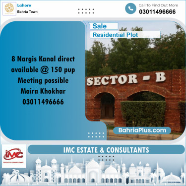 Residential Plot for Sale in Bahria Town, Lahore - (BP-209800)